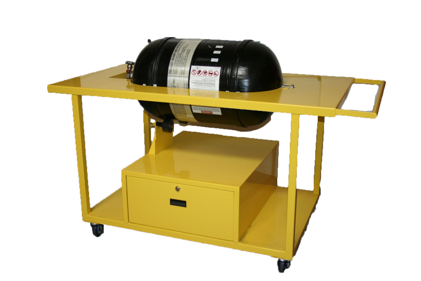 Compressed Natural Gas Cylinder Inspection Table